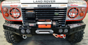 FRONT SQUARED WINCH BUMPER FOR DEFENDER