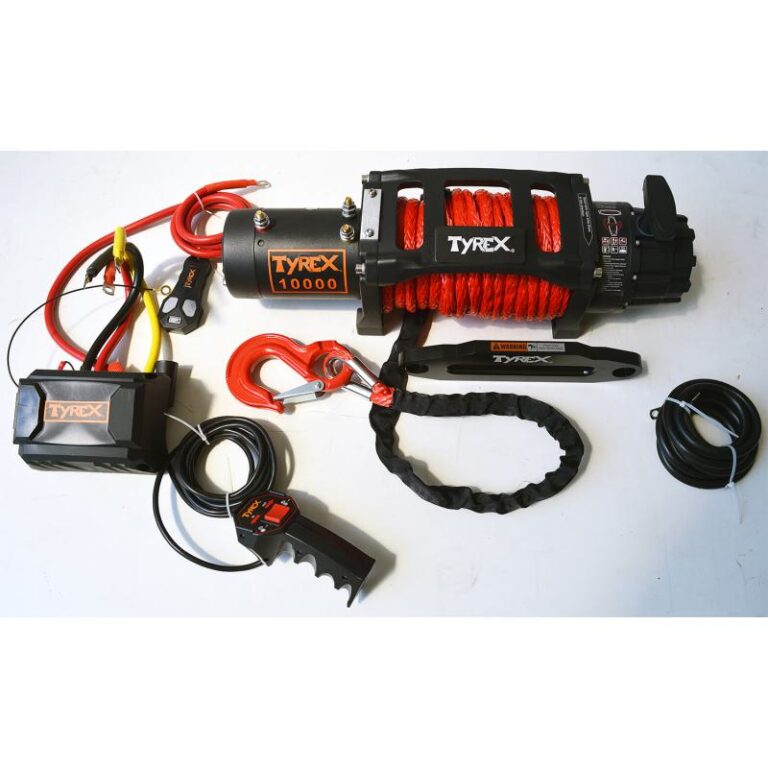 TYREX WINCH 10000LB HIGH SPEED BLACK SERIES