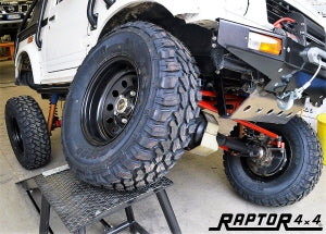 KIT OF 4 TYRES 31*10.5 R15 + RAPTOR 4X4 STEEL WHEEL SUZUKI