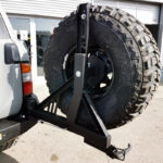 REAR SQUARED BUMPER WITH TYRE AND JERRY CAN CARRIER PATROL Y61