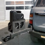 REAR SQUARED BUMPER WITH TYRE AND JERRY CAN CARRIER PATROL Y61